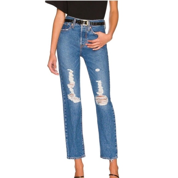Levi’s Wedgie Straight in Oxnard Drive Jeans - Picture 1 of 9